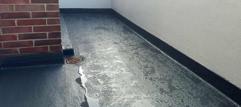 betonnen balkon waterdicht maken