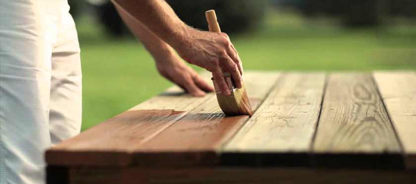 Herziening gemeenschap beschaving Hout behandelen met beits - Hout Beton Steen Impregneren