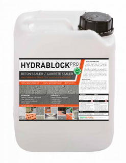 Hydrablock Pro - beton impregneermiddel beton waterdicht maken terras waterdicht maken